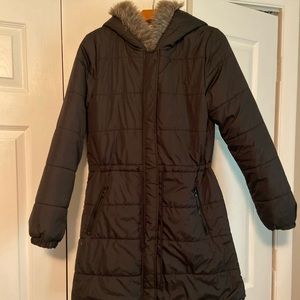 Jack by BB Dakota Puffy Jacket, Faux Fur, Hooded
